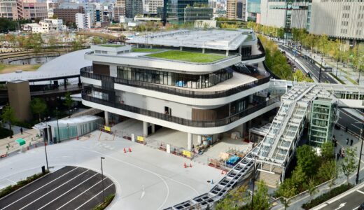 グラングリーン大阪（うめきた２期 ）「うめきたグリーンプレイス」大阪駅西口広場ビル・西口広場整備事業 建設工事の最新状況 24.11