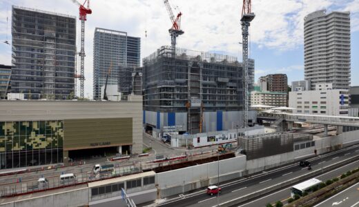 W TOWERS 箕面船場（クラッシィタワー箕面船場／ブリリアタワー箕面船場 SKY & GARDEN） 建設工事の最新状況 25.06【2026年11月竣工予定】住友商事、阪急阪神不動産、東京建物が参画！