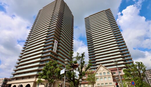 『ジオタワー宝塚グランレジス』（仮称）宝塚ホテル跡地計画 地上32階建てツインタワーマンション建設工事の最新状況 25.07