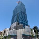 （仮称）心斎橋プロジェクト 現地の最新状況 25.05　外観コンセプト「Quartz」心斎橋に新たなランドマークタワーが出現！【2026年2月竣工】
