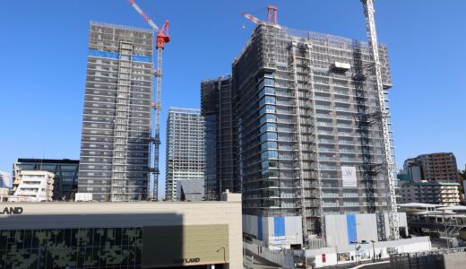 W TOWERS 箕面船場（クラッシィタワー箕面船場／ブリリアタワー箕面船場 SKY & GARDEN） 建設工事の最新状況 25.11【2026年11月竣工予定】住友商事、阪急阪神不動産、東京建物が参画！