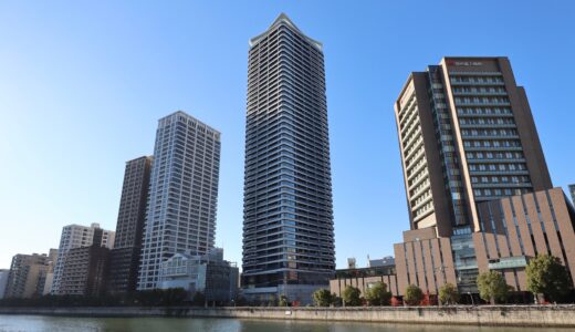 シエリアタワー中之島（仮称）大阪市福島区福島２丁目プロジェクト 建設工事の最新状況 25.11【2026年2月下旬竣工予定】