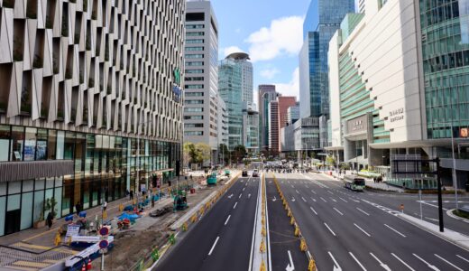 大阪駅前の道路復旧工事、阪神側の歩道が拡幅される！現地の最新状況 26.03