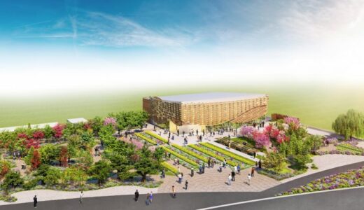 神奈川県、横浜花博（園芸博）で大屋根リング木材を小規模に再活用 出展計画から読み解く再利用の考え方