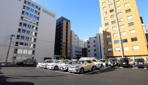 『（仮称）Nmプラザ心斎橋PJ 』旧：東急ハンズ心斎橋店跡がコインパーキングに！新ビルに外資系ラグジュアリーホテルが入居？新たな再開発までの準備期間か