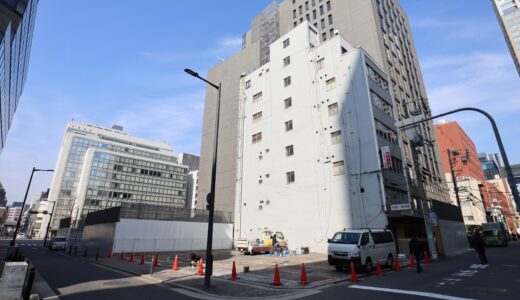 『（仮称）備後町開発プロジェクト』日本臓器製薬御堂筋ビル（旧・富士フイルム大阪ビル）跡地の再開発、KRD備後町開発特定目的会社（SPC）設立、部分的にテナントが退去  現地の最新状況 26.02