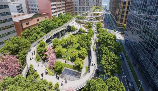 博多駅前に「明治公園」2026年8月開園へ 限られた駅前空間を立体活用し、緑・憩い・にぎわいを一体化する新しい都心公園、デザイン監修は藤本壮介建築設計事務所が担当！