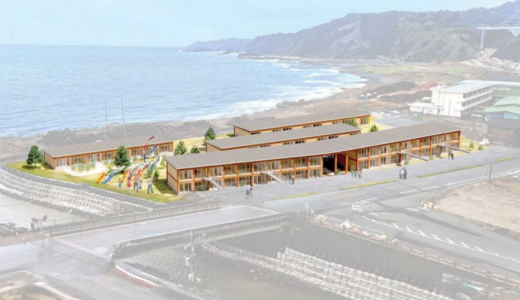 万博の大屋根リング木材を能登の復興住宅へ！ 珠洲市買取型復興公営住宅整備事業（仮称）大谷町団地　珠洲市で始まる大屋根リング木材の再利用計画