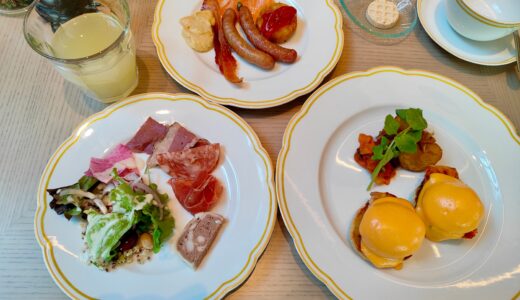 ウォルドーフ・アストリア大阪 宿泊記 〜Part3：朝食・ランチ・プール編　ラグジュアリーホテルに相応しい豪華絢爛の朝食ブッフェを堪能する！
