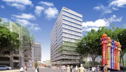 仙台第一生命ビル建替計画が着工55年親しまれた “黒ビル”が、勾当台・定禅寺通エリア再編の核へ