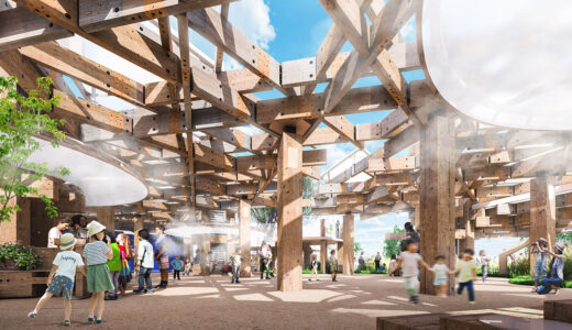 大阪・関西万博の大屋根リングが横浜花博で再生！清水建設、「GREEN×EXPO 2027」に出展する「シミズ 森のまち」を着工