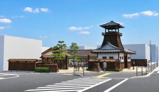 高槻市が駅徒歩圏に「城下町の風景」を再生へ　高槻城公園北エリアが2026年度末に一次開園、乾櫓・桝形門も段階整備