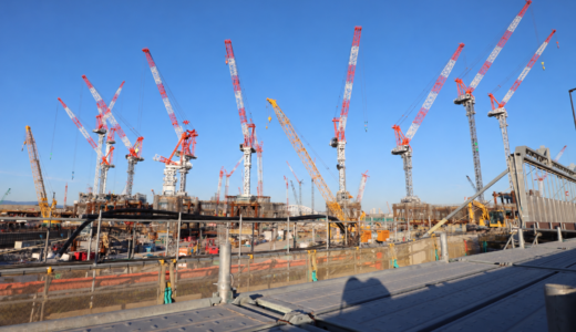 『MGM大阪』（仮称）大阪IRプロジェクト建設工事　初期投資総額は1兆5,130億円！現地の最新状況 26.10【2030年秋頃開業予定】