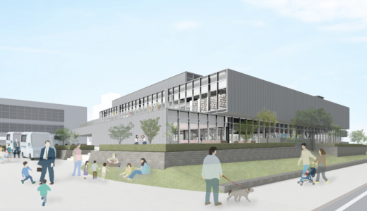 舞鶴市、中央図書館新築工事を公告　9月1日開札 西舞鶴駅東口に“日常的に使われる公共拠点”を整備