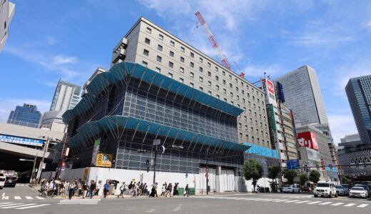 旧・大阪新阪急ホテル解体工事 現地の状況 26.07【2028年秋までに解体予定】