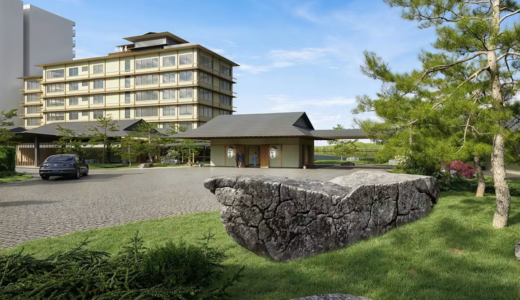 和倉温泉「加賀屋」再建計画が再び大幅変更！7階建て・33室、全室オーシャンビュー＋半露天風呂へ　233室の巨大旅館から“少室数・高付加価値化”が鮮明に