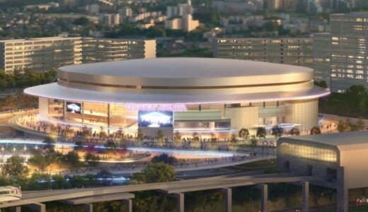 万博記念公園駅前の「1.8万席アリーナ」計画、2027年1月中旬にも開発着工へ　三井不動産・東急不動産参画で5社構成、2030年7月開業を目指す