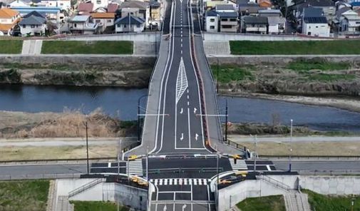 兵庫県 都市計画道路 『園田西武庫線 (御園工区・藻川工区)』の全線開通で東西交通が変化　周辺4交差点の渋滞長が最大380m減、バス路線も延伸