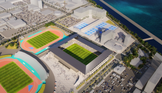 鹿児島市、新サッカースタジアムを鴨池庭球場に事実上一本化　約215億円・最速2036年、複合開発から「競技基盤」優先へ