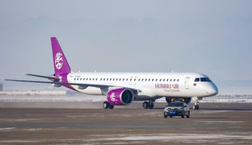 関空から“内陸アジア”へ。フンヌ・エアが関西―ウランバートル線を2027年4月定期便化