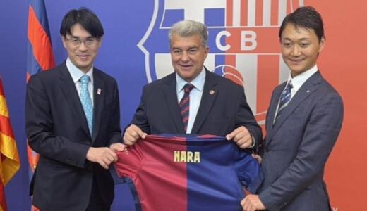 FCバルセロナ、奈良・川西町にアジア初の全寮制アカデミー開設意向　約15ha県有地で2032年度始動へ