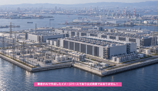 大阪に最大1兆円のAIデータセンター構想！NTTと米Anthropicが最終調整、なぜ大阪湾岸なのか？鍵を握る500MWの電力