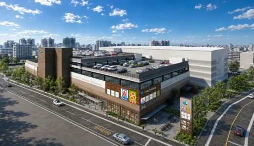 JR平野駅前に「マチノマ平野」2027年春開業！ライフとヤマダデンキが出店、旧イオンタウン平野跡地に新たな商業拠点が誕生